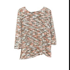 Alfred Dunner Multicolor Women's Top Size XL